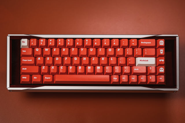 LeleLab Supsup Venetian Red Keycap Set