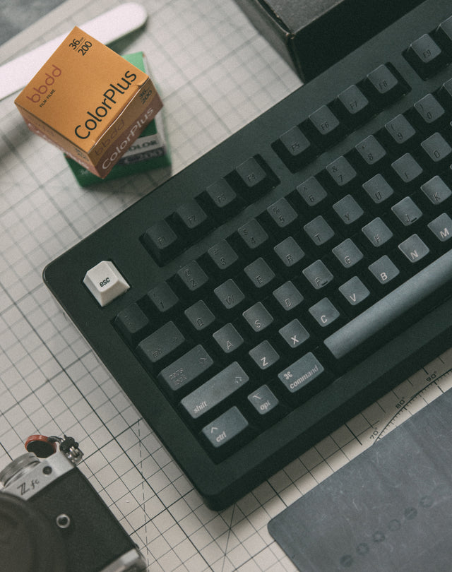 LeleLab München Schwarz Keycap Set