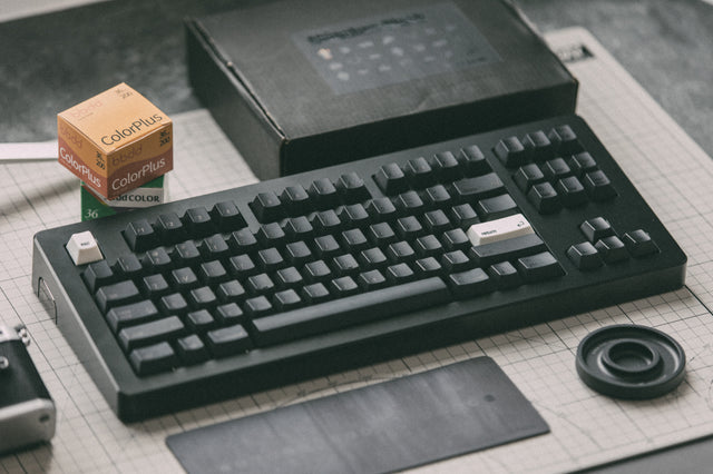 LeleLab München Schwarz Keycap Set