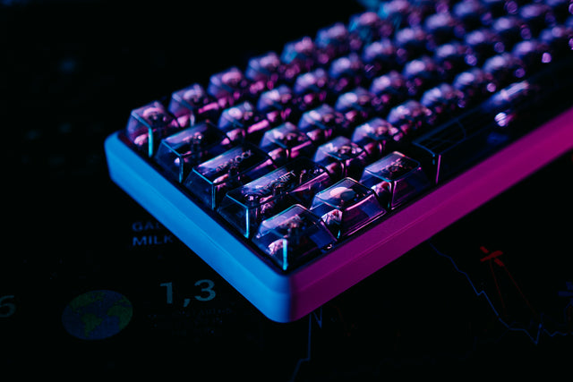 LeleLab Crystal SuperX ABS Keycap Sets