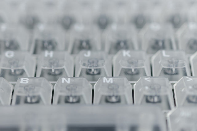 LeleLab Crystal Color Clear ABS Keycap Sets