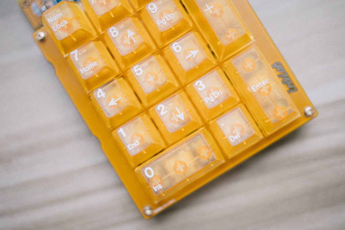 LeleLab Crystal Color Clear ABS Keycap Sets