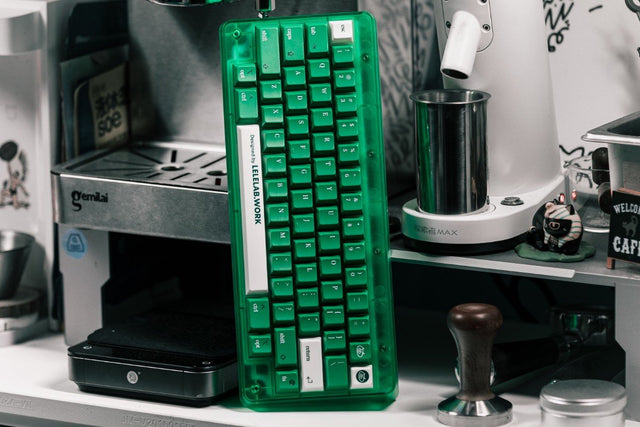 LeleLab Supsup Colombian Green Emerald Keycap Set