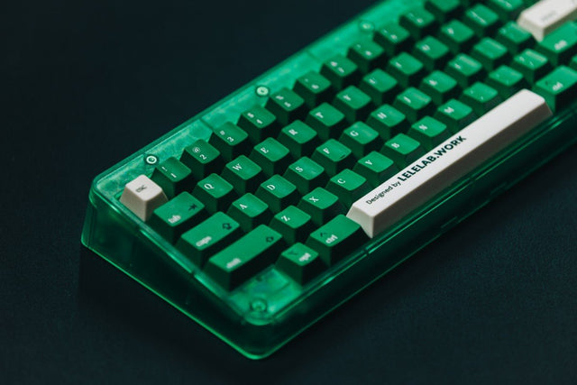 LeleLab Supsup Colombian Green Emerald Keycap Set