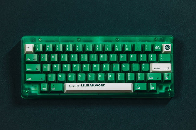 LeleLab Supsup Colombian Green Emerald Keycap Set