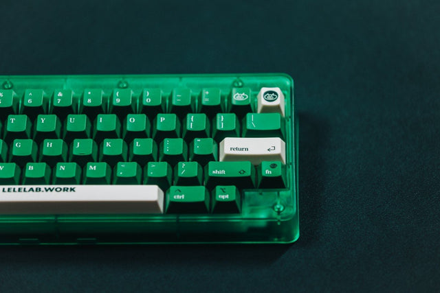 LeleLab Supsup Colombian Green Emerald Keycap Set