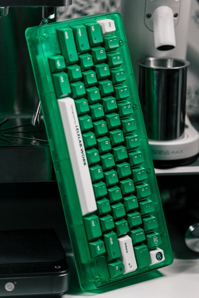 LeleLab Supsup Colombian Green Emerald Keycap Set