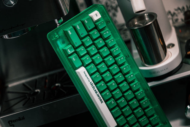 LeleLab Supsup Colombian Green Emerald Keycap Set