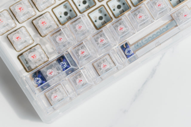 LeleLab Crystal SuperX ABS Keycap Sets