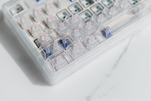 LeleLab Crystal SuperX ABS Keycap Sets