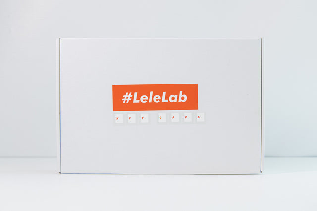 LeleLab Supsup SuperX White Keycap Set