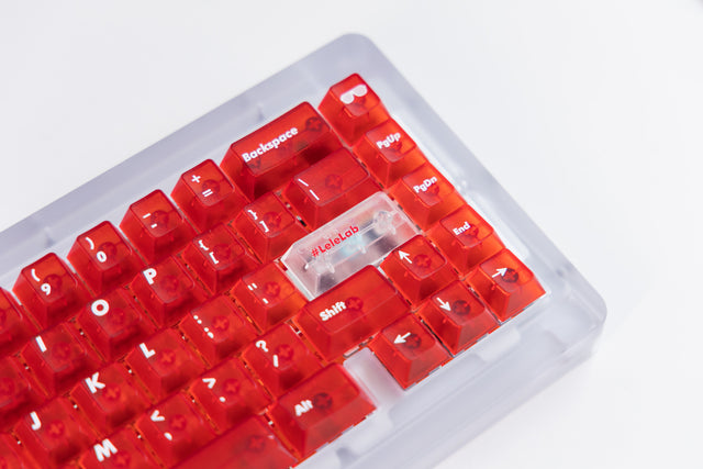 LeleLab Supsup Classic Red Keycap Set