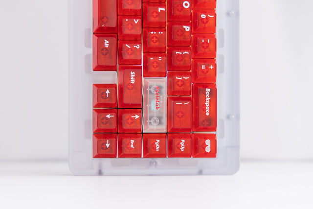 LeleLab Supsup Classic Red Keycap Set