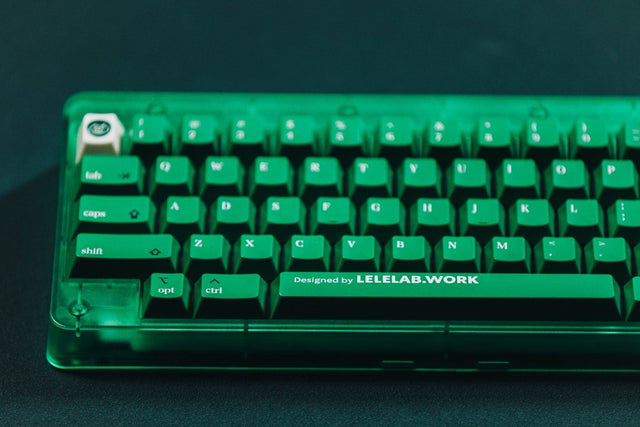 LeleLab Supsup Colombian Green Emerald Keycap Set