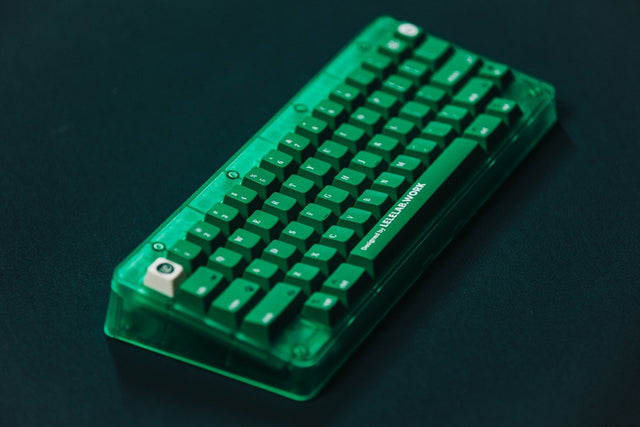 LeleLab Supsup Colombian Green Emerald Keycap Set