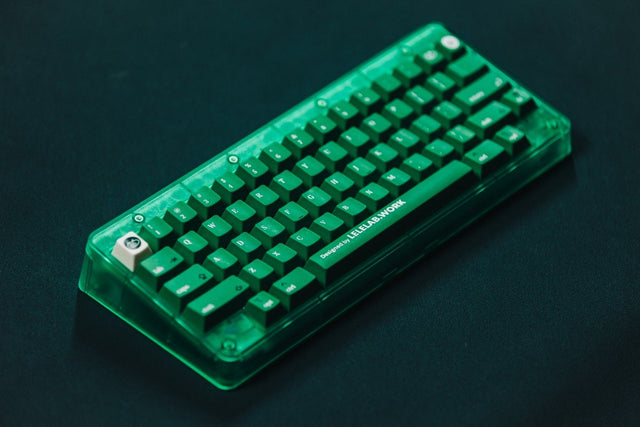 LeleLab Supsup Colombian Green Emerald Keycap Set