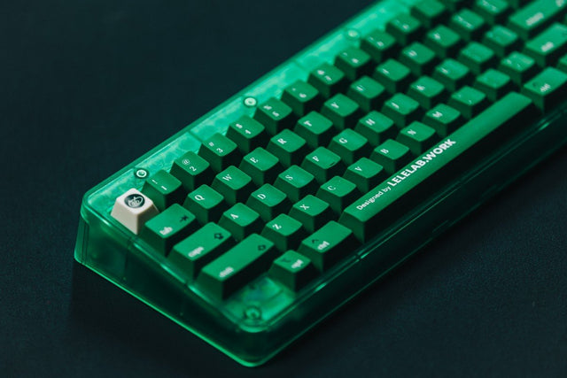 LeleLab Supsup Colombian Green Emerald Keycap Set