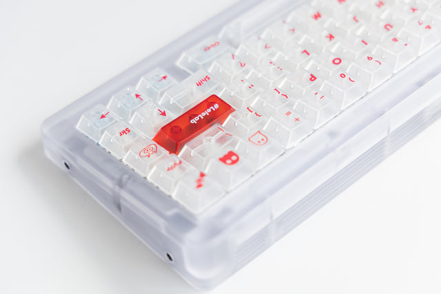 LeleLab Supsup SuperX White Keycap Set