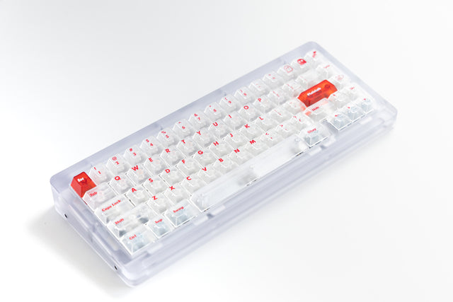 LeleLab Supsup SuperX White Keycap Set