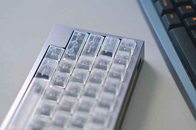 LeleLab Crystal Color Clear ABS Keycap Sets